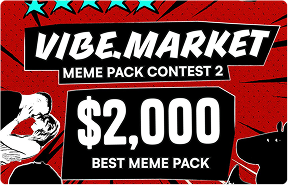 Vibe Market Meme Pack Contest 2 — $2,000 Best Meme Pack